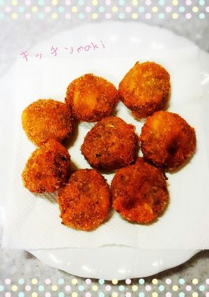 ヘルシー♪美味♪つみれカツ(^○^)-レシピのメイン写真