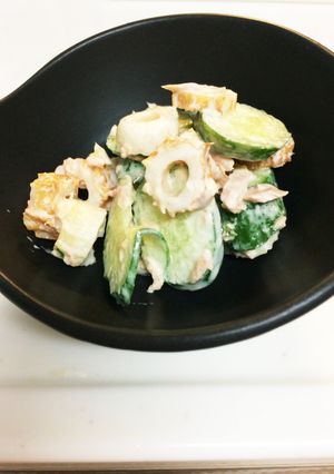 あと一品！きゅうりとちくわのうまサラダ-レシピのメイン写真