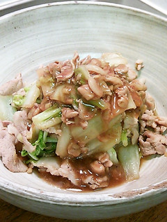 豚・白菜あんかけ-レシピのメイン写真