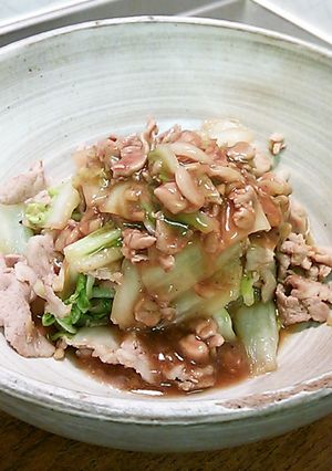 豚・白菜あんかけ-レシピのメイン写真