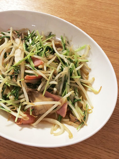 シャキシャキもやしのさっと炒め☆味噌味-レシピのメイン写真