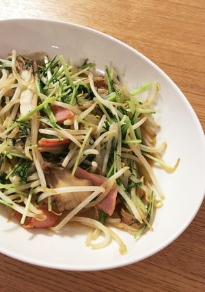 シャキシャキもやしのさっと炒め☆味噌味-レシピのメイン写真