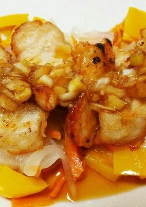 鶏むね肉で油淋鶏-レシピのメイン写真