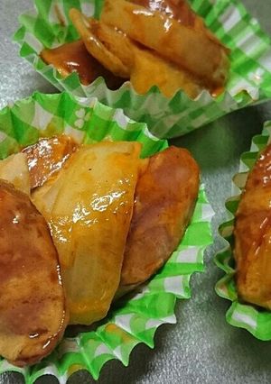 【お弁当おかずｽﾄｯｸ】ｹﾁｬﾏﾖ炒め-レシピのメイン写真