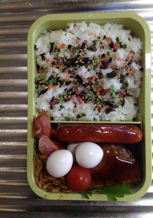 お弁当19★2016.5.12ハンバーグ-レシピのメイン写真