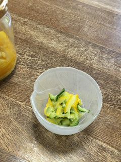 夏みかんの皮の苦味を抜く方法 (サラダに-レシピのメイン写真