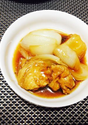 鳥肉と新玉ねぎの甘トロ煮-レシピのメイン写真