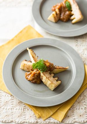 筍のピーナッツハニー味噌焼き-レシピのメイン写真