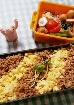 お弁当に♡パラパラそぼろご飯-レシピのメイン写真
