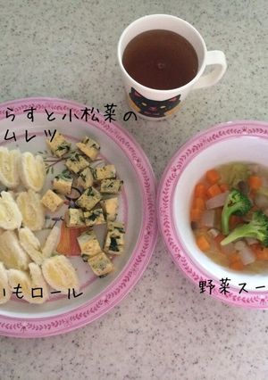 幼児食☆レンジで簡単オムレツ-レシピのメイン写真