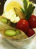 カフェ風♪枝豆春巻きスティク