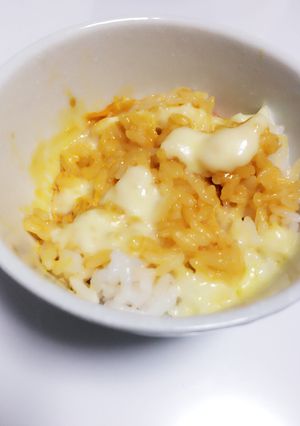 簡単朝食！リゾット風TKG-レシピのメイン写真