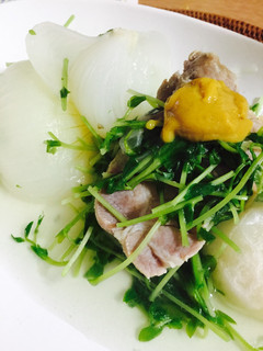 かんたん塩豚と玉ねぎのスープ仕立て-レシピのメイン写真