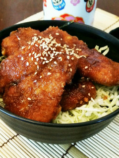 ソースカツ丼(ソースがオススメ♪。)-レシピのメイン写真