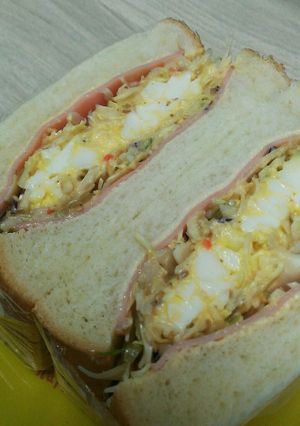野菜たっぷり☆ハムたまサンド-レシピのメイン写真