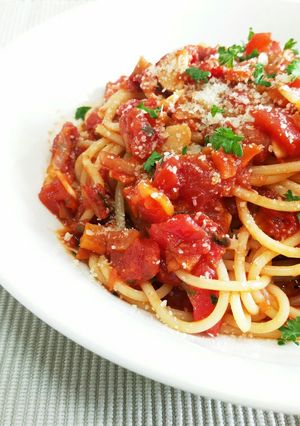 簡単おいしい☆マリナーラソースのパスタ-レシピのメイン写真