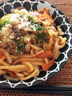 焼うどん-レシピのメイン写真