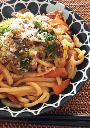 焼うどん-レシピのメイン写真