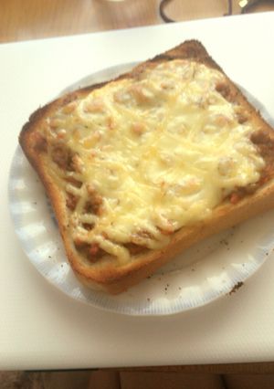カレーマヨチーズトースト-レシピのメイン写真
