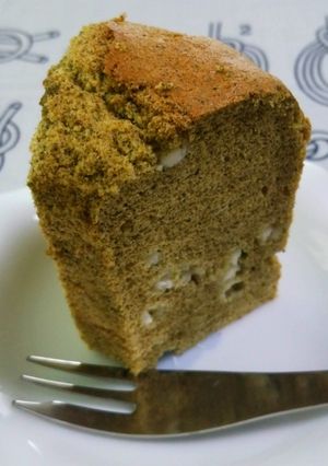 お茶のシフォンケーキ-レシピのメイン写真