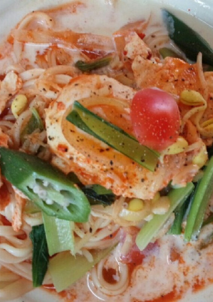 血管ダイエット食762（うどんゲティー）-レシピのメイン写真