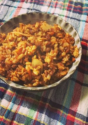 納豆キムチ炒飯-レシピのメイン写真