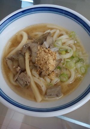 簡単おいしい!肉ごぼううどん-レシピのメイン写真