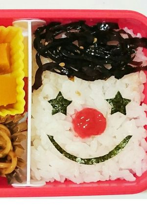キャラ弁 男の子 ピエロ-レシピのメイン写真