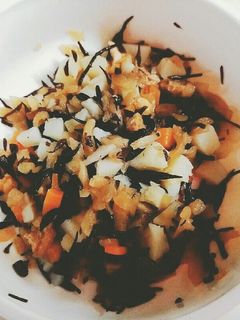 取り分けに★ひじきの煮物のじゃが和え-レシピのメイン写真