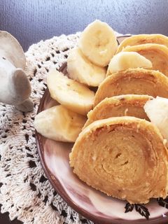 HMで*ふんわりばななのバームクーヘン-レシピのメイン写真