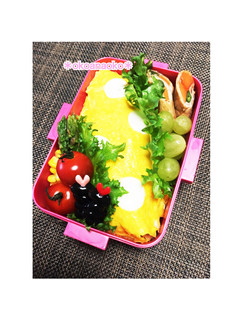 オムライス弁当-レシピのメイン写真
