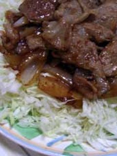 簡単豚肉の生姜焼き!-レシピのメイン写真
