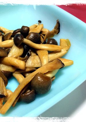 5分で簡単♪エリンギしめじ醤油炒め-レシピのメイン写真