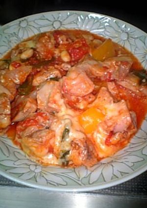 チキンのトマト煮-レシピのメイン写真