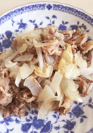 新たまの塩麹豚肉炒め-レシピのメイン写真