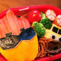 ジュウオウ イーグル☆キャラ弁♪-レシピのメイン写真