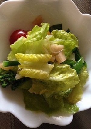 グリーンサラダ-レシピのメイン写真