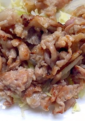 簡単な豚肉生姜焼き-レシピのメイン写真