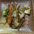 ピリッ! イカとキャベツのからし炒め