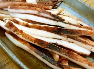 イカの一夜干し☆丸まらずに美味しく焼く！-レシピのメイン写真