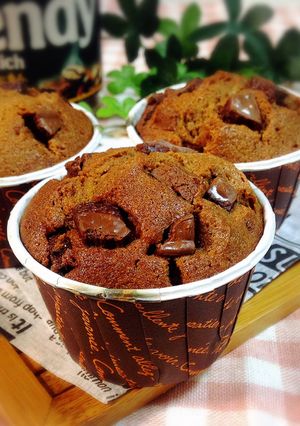 ♡チョコin珈琲&キャラメルのマフィン♡-レシピのメイン写真