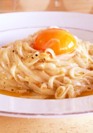 3分♡簡単過ぎる♡糖質0麺♡カルボナーラ-レシピのメイン写真
