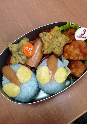 簡単キャラ弁 ウルトラマン-レシピのメイン写真