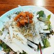 大根ジャコ梅サラダ。