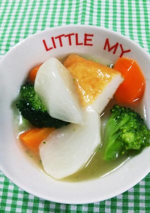 創味シャンタンでかぶのとろり煮物&介護食-レシピのメイン写真