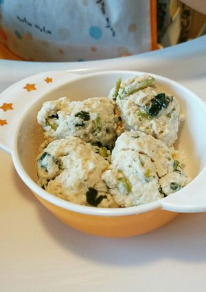 1品で色んな栄養取れる肉団子 幼児食-レシピのメイン写真