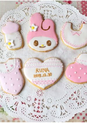簡単♡卵1個でアイシングクッキー♡-レシピのメイン写真
