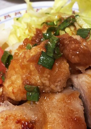 油淋鶏梅肉ソース-レシピのメイン写真