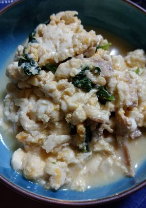 簡単!!　豚肉と豆腐のチャンプル-レシピのメイン写真