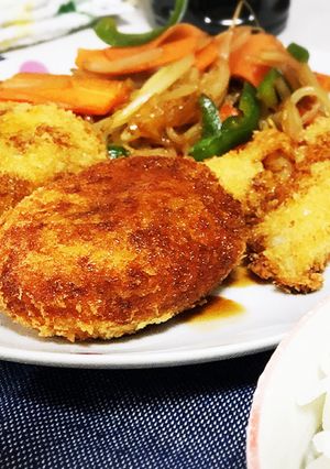 餃子の余りタネでコロッケ-レシピのメイン写真